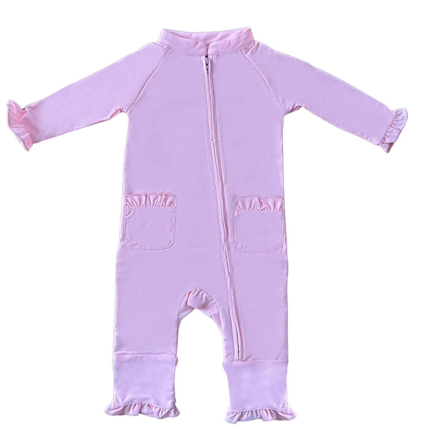 Eczema Friendly Pretty in Pink Bamboo Full Coverage Swimsuit - Baby & Toddlers
