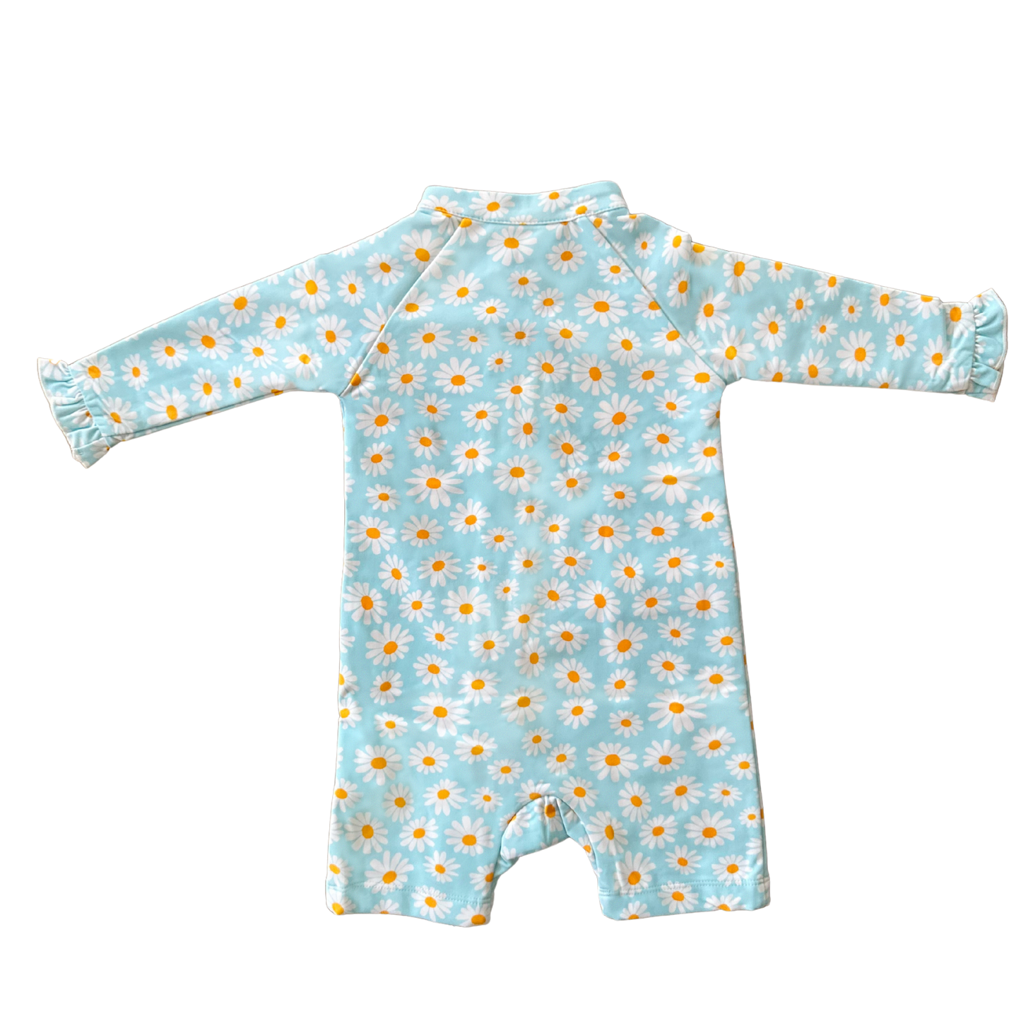 Eczema Friendly Daisy Flow Bamboo Swimsuit Shortie - Baby & Toddlers
