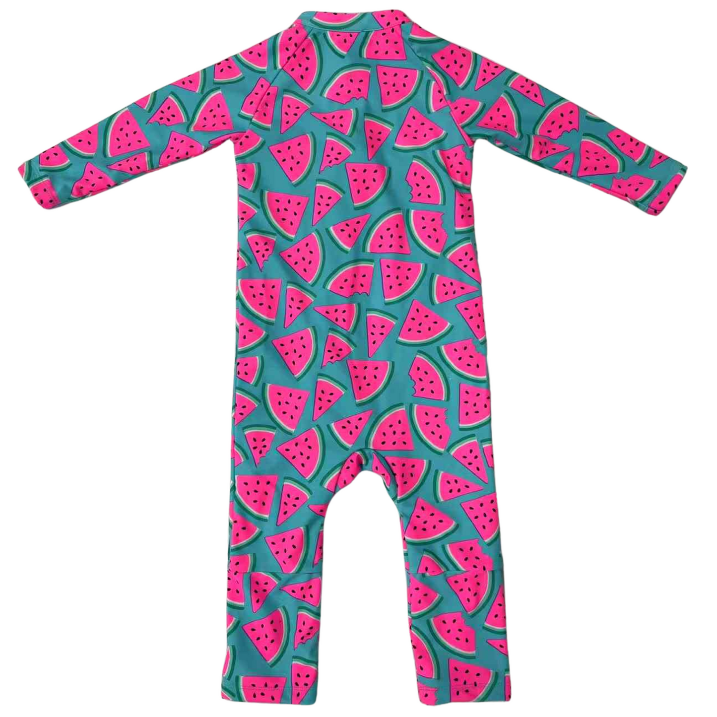 Eczema Friendly Watermelon Bamboo Full Coverage Swimsuit - Baby & Toddlers