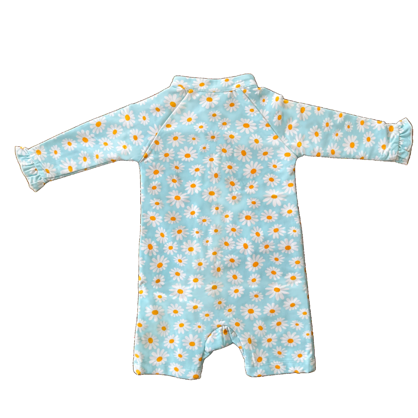 Shortie Eczema Friendly Daisy Flow Bamboo Swimsuit- Kids, Toddlers & Babies