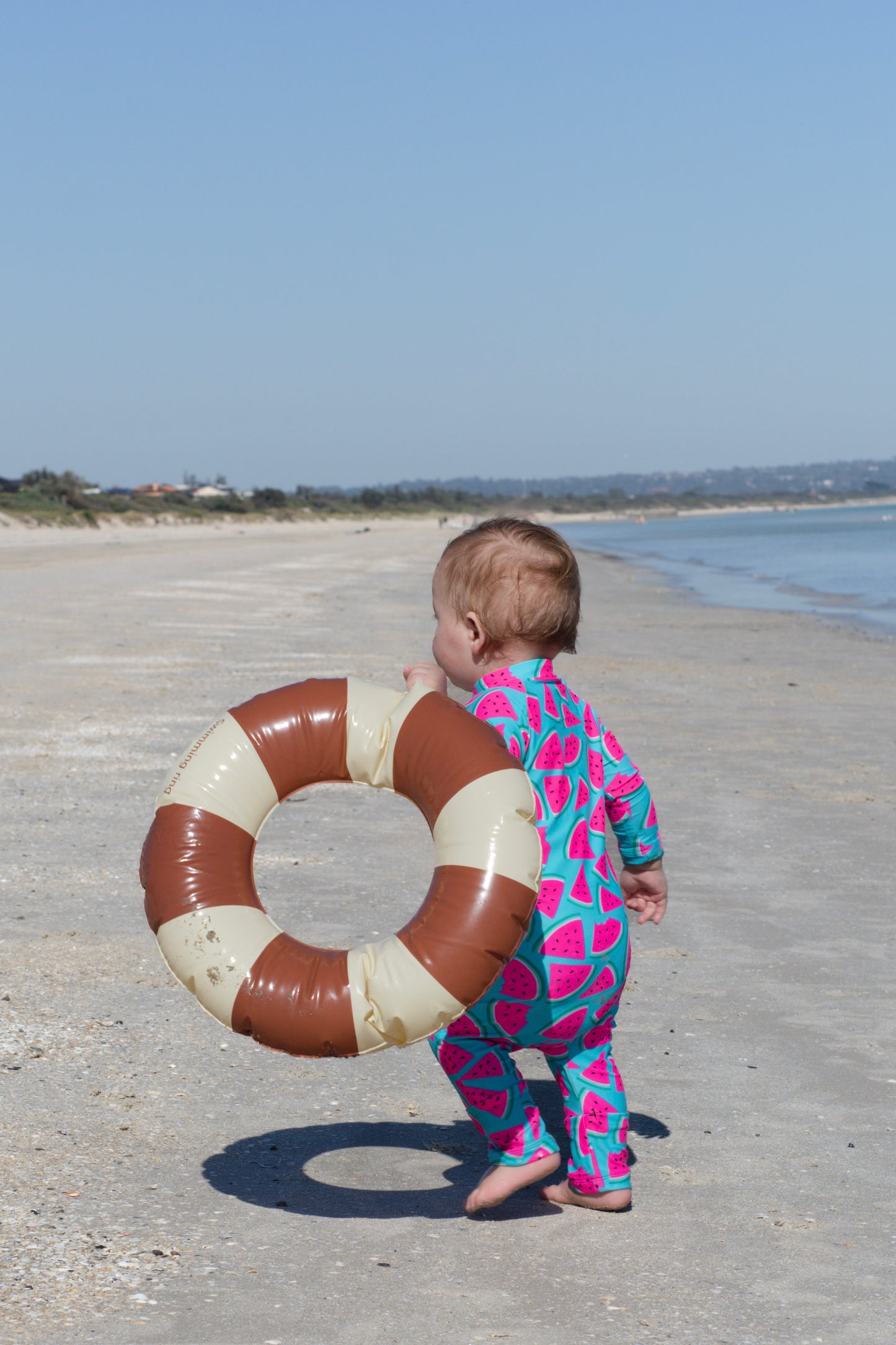 Eczema Friendly Watermelon Bamboo Full Coverage Swimsuit - Kids, Toddlers & Babies
