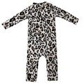Eczema Friendly Savanna Leopard Bamboo Full Coverage Swimsuit - Kids, Toddlers & Babies