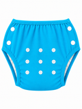 Bamboo Swim Nappy Adjustable Reusable Eczema Friendly Blue Lagoon