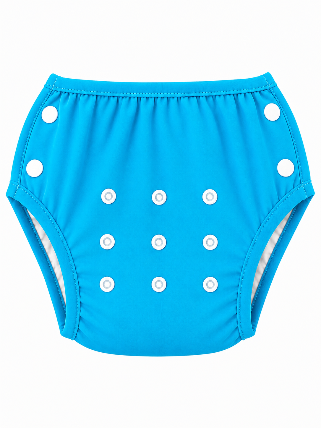 Bamboo Swim Nappy Adjustable Reusable Eczema Friendly Blue Lagoon