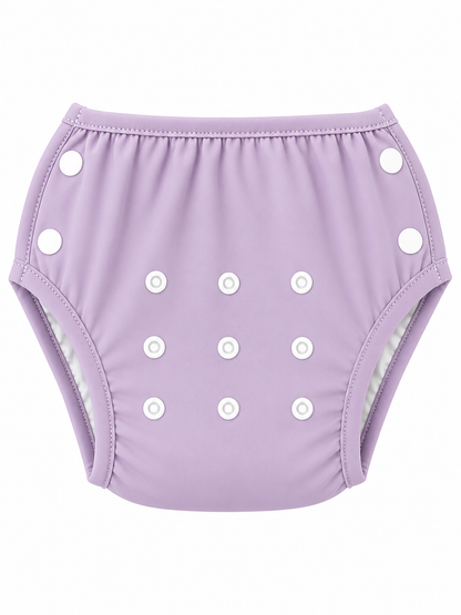 Bamboo Swim Nappy Adjustable Reusable Eczema Friendly Dusty Lilac