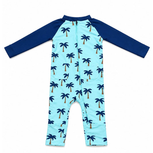 Eczema Friendly Palms Bamboo Full Coverage Swimsuit - Kids, Toddlers & Babies